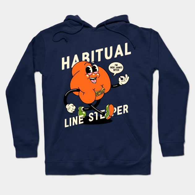 Habitual Line Stepper - Fist with Unity Ring Hoodie by anycolordesigns
